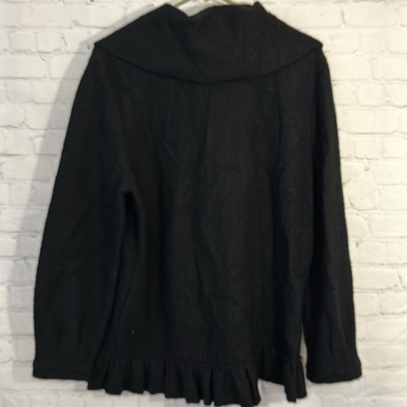 Joseph A. Snap front wool cardigan shacket - Picture 5 of 9